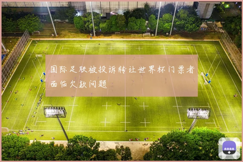 国际足联被投诉转让世界杯门票者面临欠款问题
