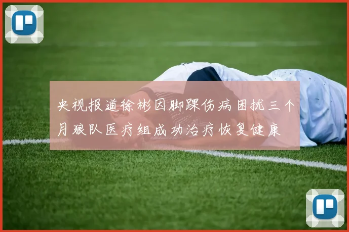 央视报道徐彬因脚踝伤病困扰三个月狼队医疗组成功治疗恢复健康